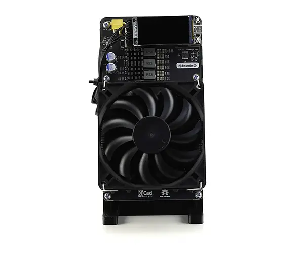 NerdQaxe++ Rev. 6.1 6 TH/s — 360°