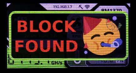 Notifica di blocco trovato