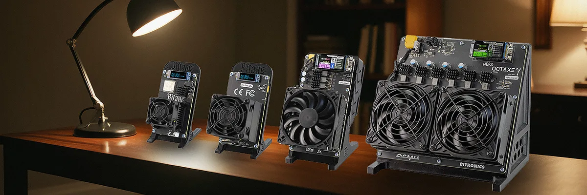 The four Smart Mining home miners covered by this solo mining calculator